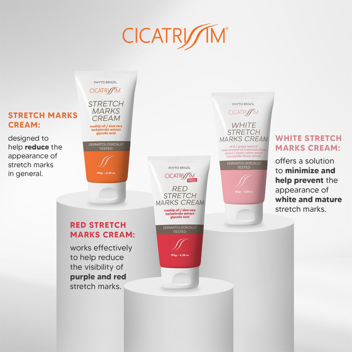 Cicatrissim ingredient label close-up highlighting natural actives benefit