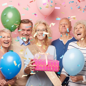 CIEHER in-use birthday photo showing sash and crown creating memorable portraits