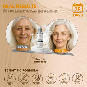 CIELARA close-up label highlighting vitamin C, hyaluronic acid and peptides benefits
