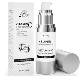 CIELARA front packaging showing serum bottle and clear branding for brightening