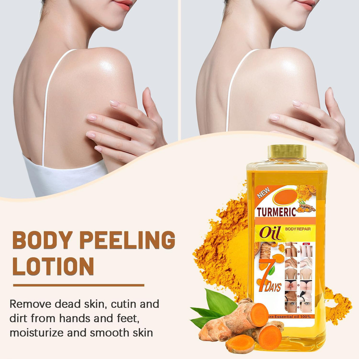 cijikos Soft 7 applied on forearm demonstrating hydration and smoothing benefit