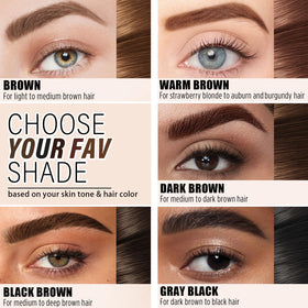 Cilrofelr application demonstration on brow for easy at-home use