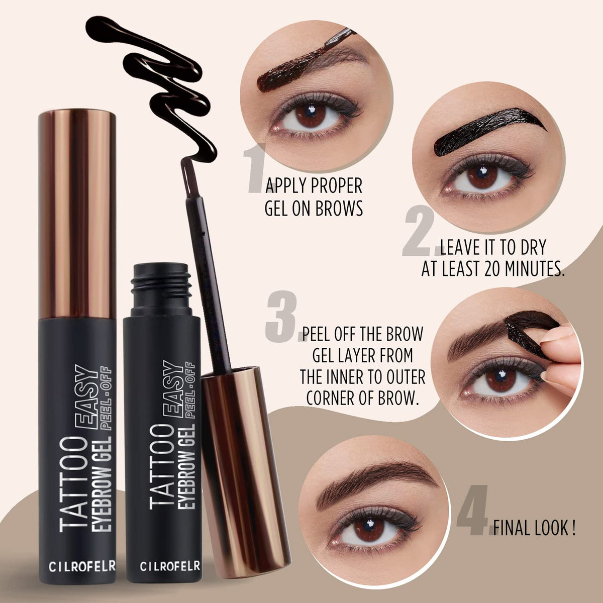 Cilrofelr lifestyle mirror usage showing time-saving makeup routine