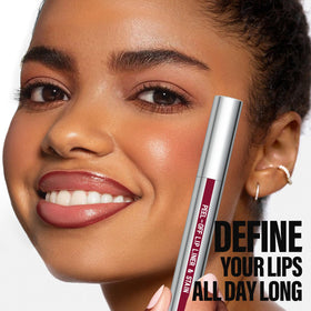 Cilrofelr lips before and after showing defined lip contour benefit