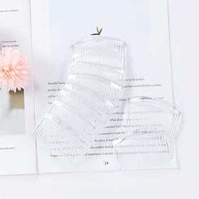 Cinaci combs decorated with beads and flowers for DIY headpieces