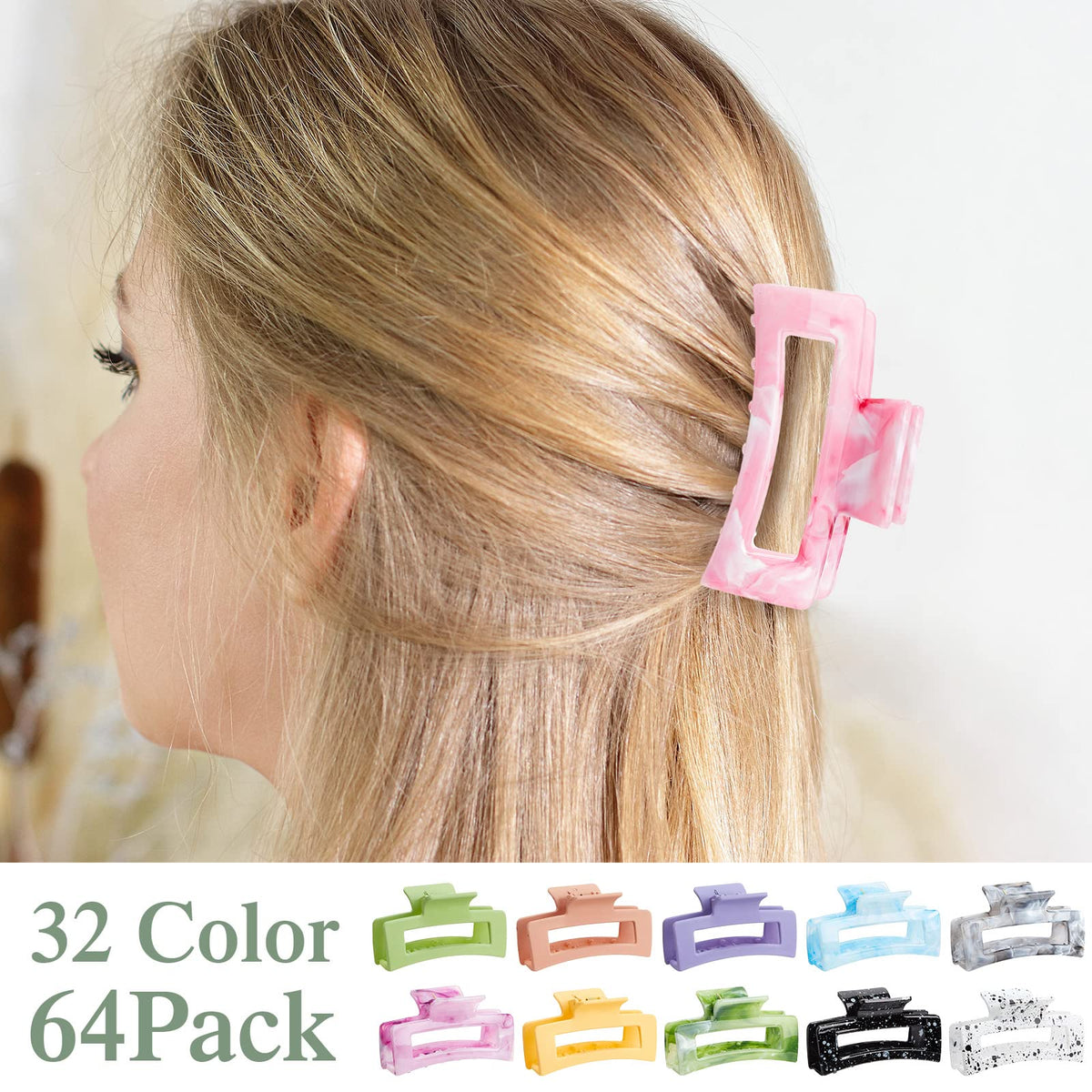 Cindeer clips in hand scale to illustrate 3.35-inch medium size convenience