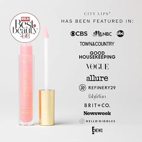 City Beauty City Lips label close-up with cruelty-free badge and clean formula callout