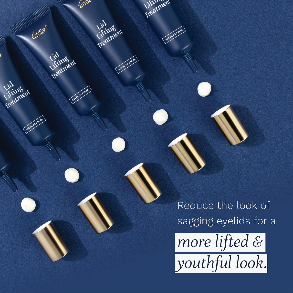 City Beauty close-up diamond powder adding visible light-reflecting benefit
