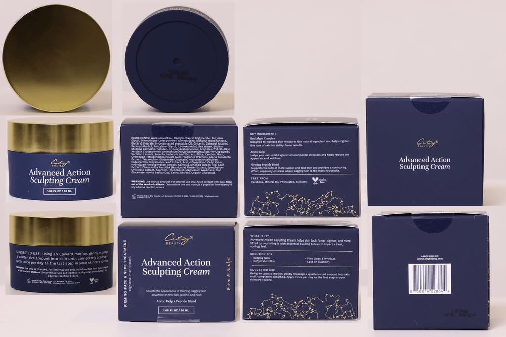 City Beauty lifestyle bathroom counter display suggesting elegant everyday routine
