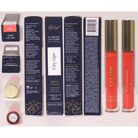 City Beauty back label close-up listing ingredients and ethical formula highlights