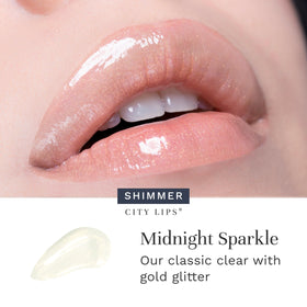 City Beauty before and after lips showing visible plumping and smoothing