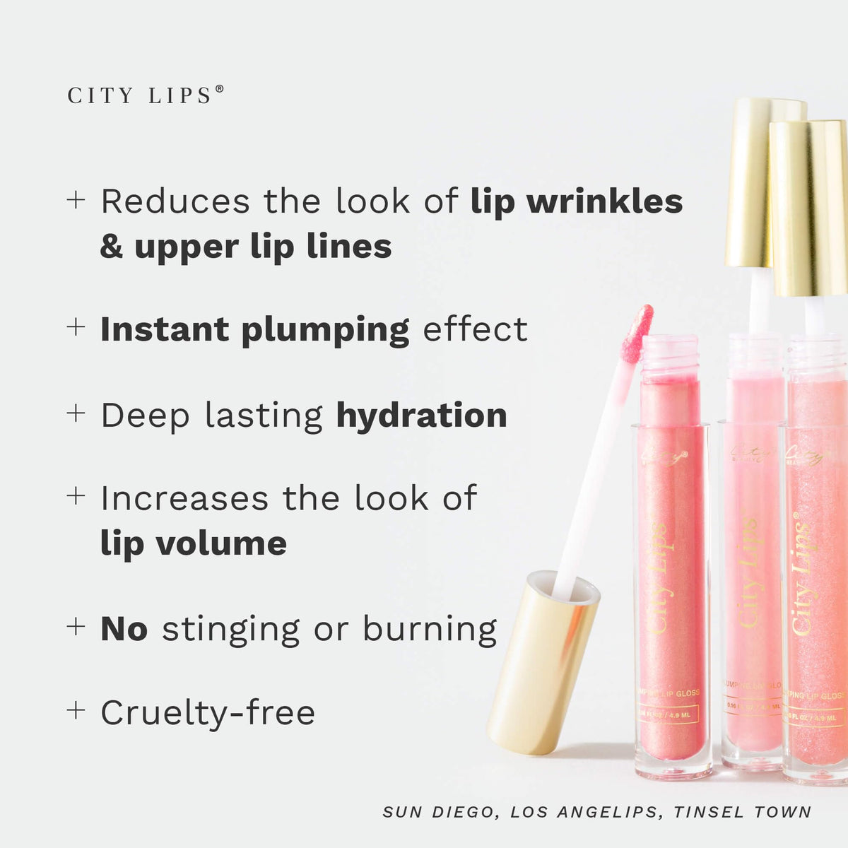 City Beauty oils and hyaluronic texture illustrating moisturizing, soothing benefits