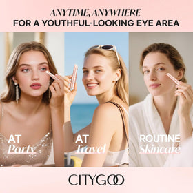 CITYGOO ingredient label with niacinamide and squalane highlighting skincare benefits