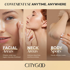 CITYGOO eye stick in hand showing pocket-sized 3g scale and travel convenience