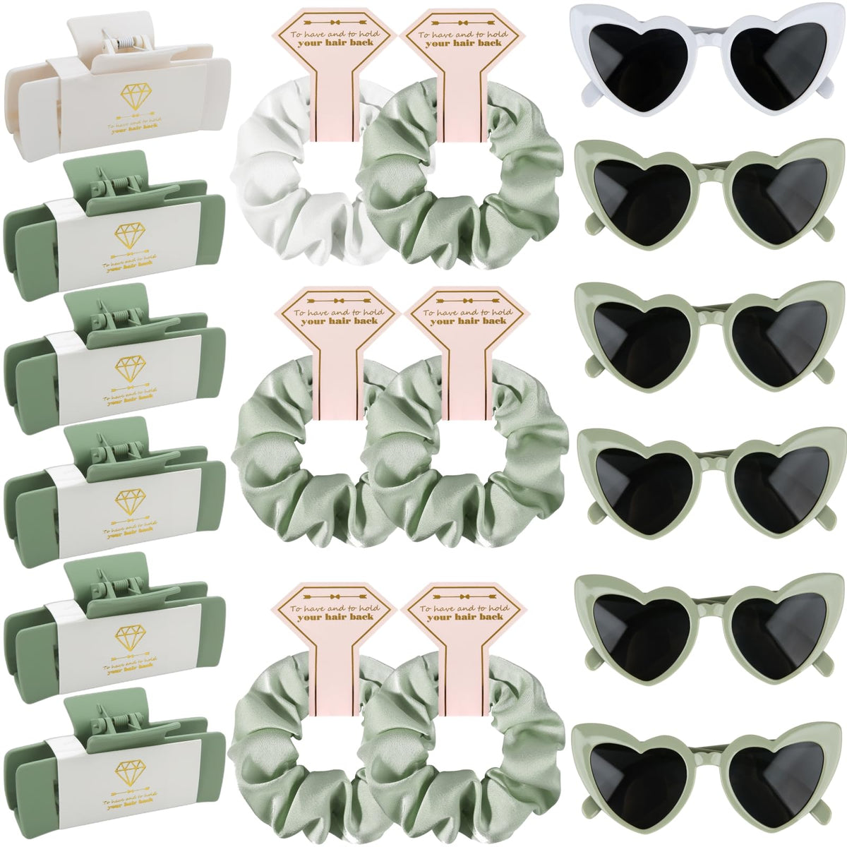 Ciulaiy front packaging showing complete bridal gift set and coordinated colors