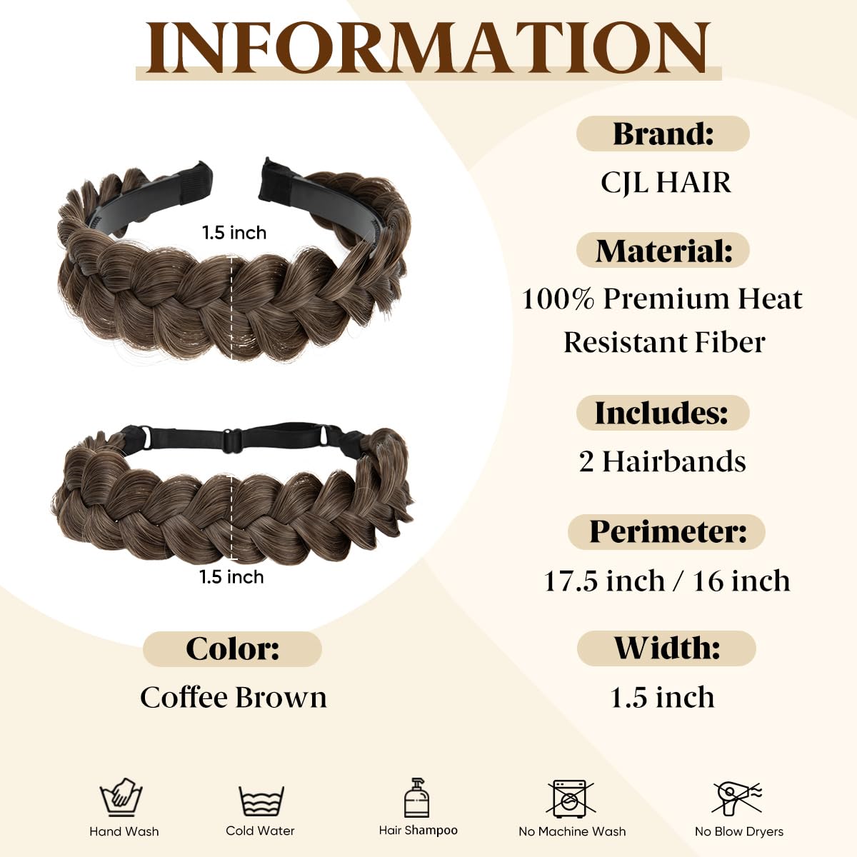 CJL HAIR close-up of hand-braided texture showing realistic natural finish