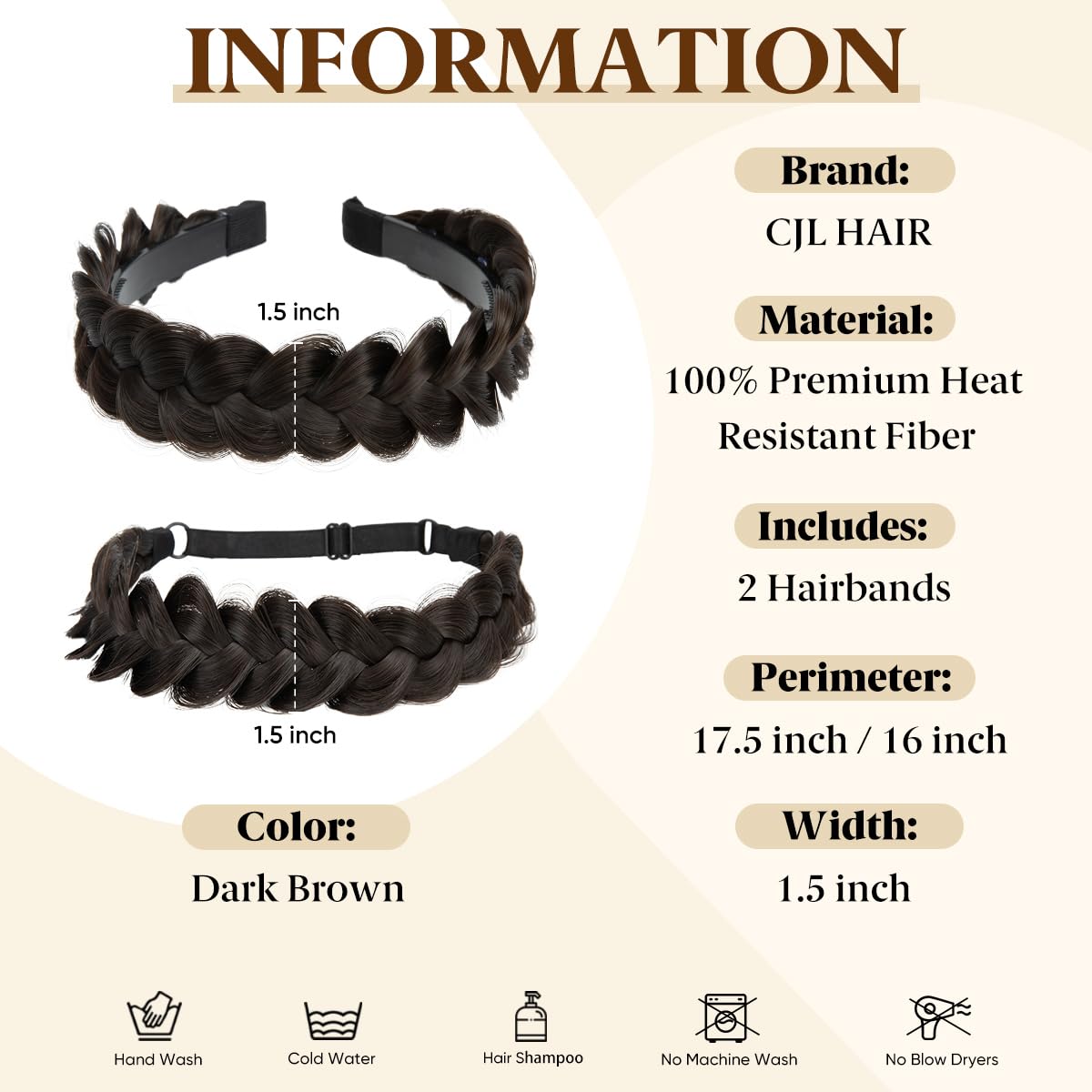 CJL HAIR close-up of hand-braided texture highlighting natural look benefit