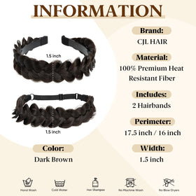 CJL HAIR close-up of hand-braided texture highlighting natural look benefit
