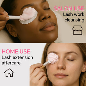 CL CAMILLASH foam texture swirl showing dense whipped lather for efficient cleansing