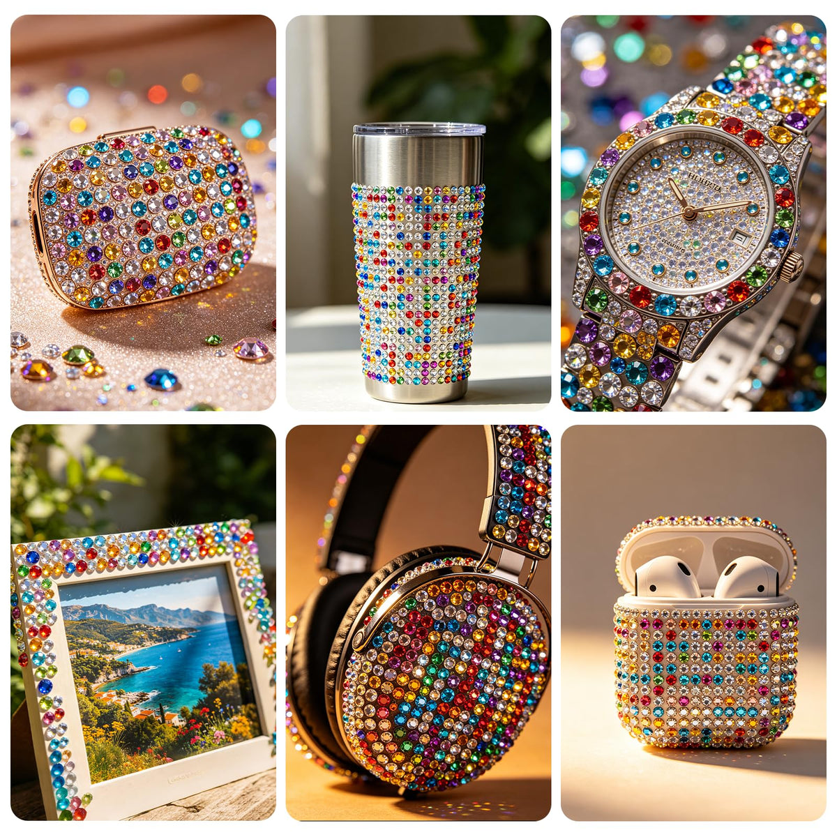ClaBead bedazzled sneaker at a festival demonstrating wearable sparkle