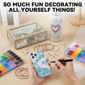 ClaBead sorting tray with organized colors for faster project setup