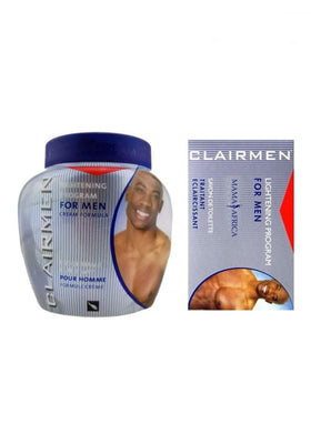 Clairmen 500ml front jar showing brand and full-size benefit