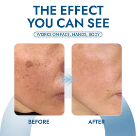 Claranova Lavouria applied on hand illustrating smooth quick absorption
