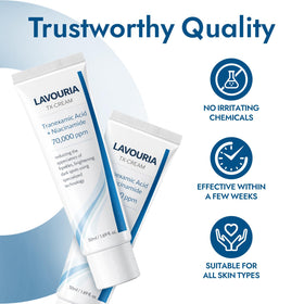 Claranova Lavouria on bathroom shelf lifestyle image promoting daily use