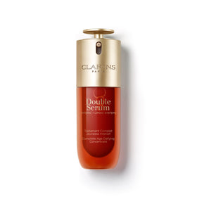 CLARINS front packaging showing bottle and branding for shelf appeal