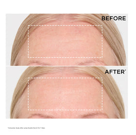 Clarins double serum pump dispensing product for precise dosage and convenience
