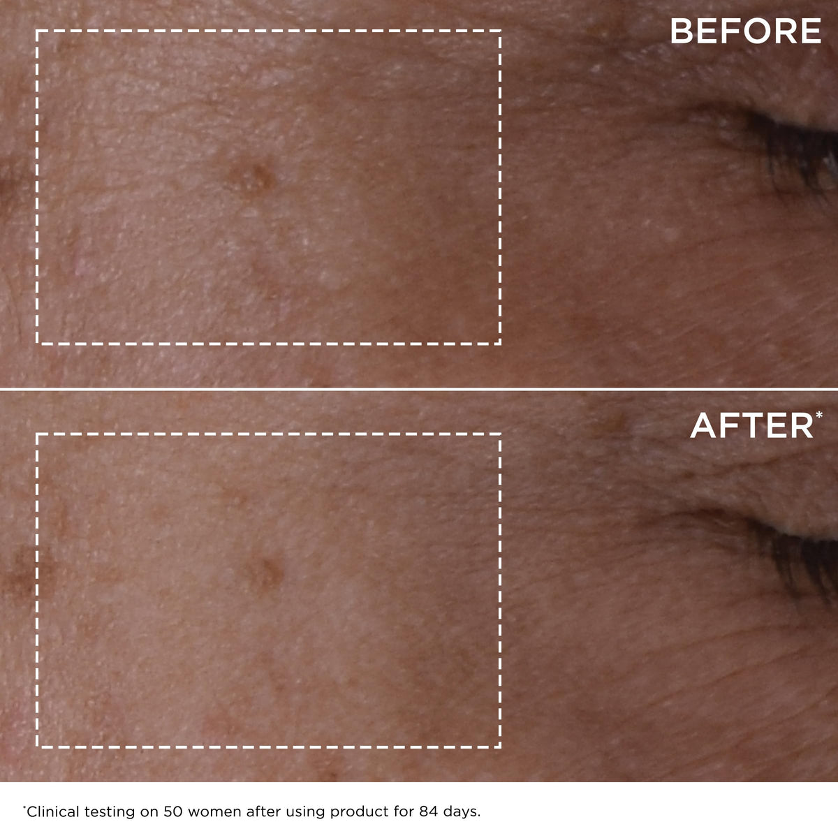 Clarins double serum texture on hand demonstrating smooth absorbency and hydration