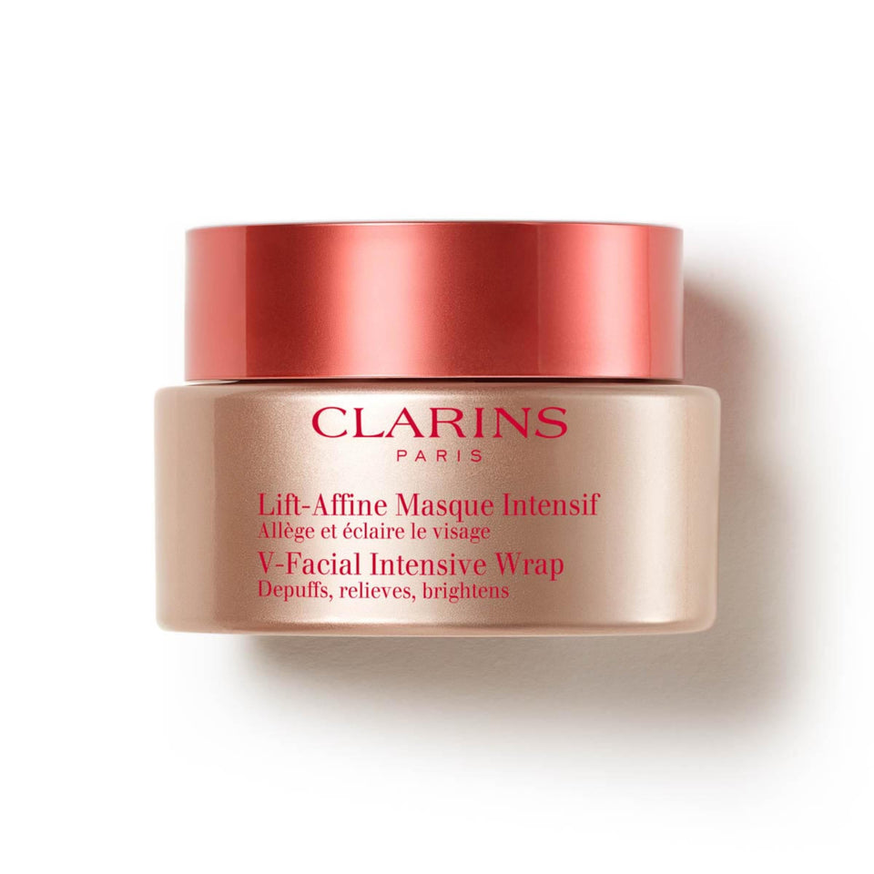 CLARINS front packaging showing jar and label, highlights fast puffiness reduction