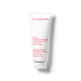 Clarins front tube view showing packaging and quick-identification benefits
