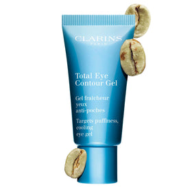 Clarins gel texture close-up highlighting lightweight cooling finish
