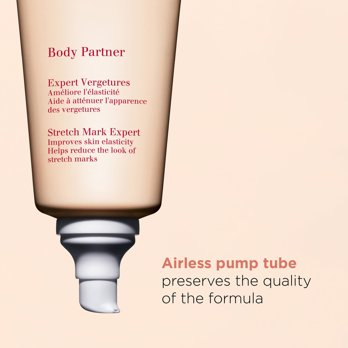 Clarins organic green banana extract highlighting elasticity support