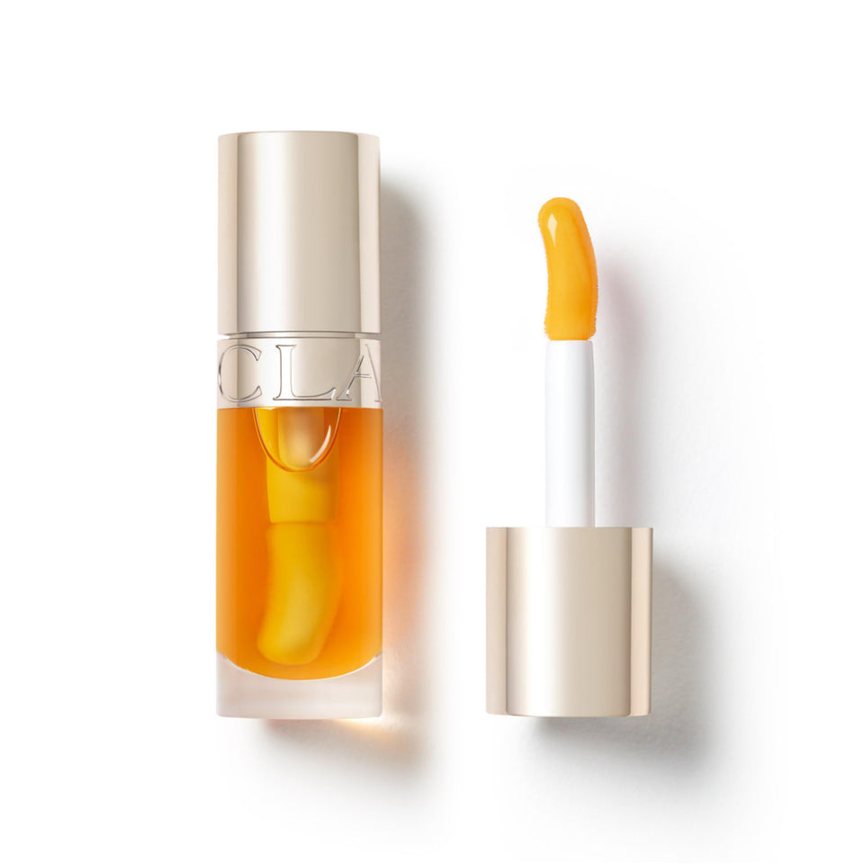 CLARINS front packaging showing shade and glossy finish benefit
