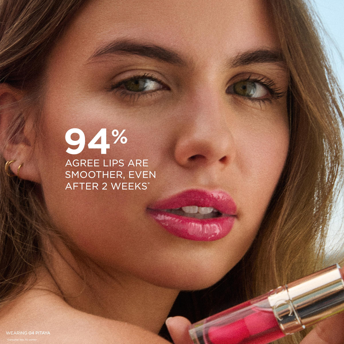 CLARINS organic sweetbriar rose oil ingredient visual emphasizing natural omega-rich nourishment