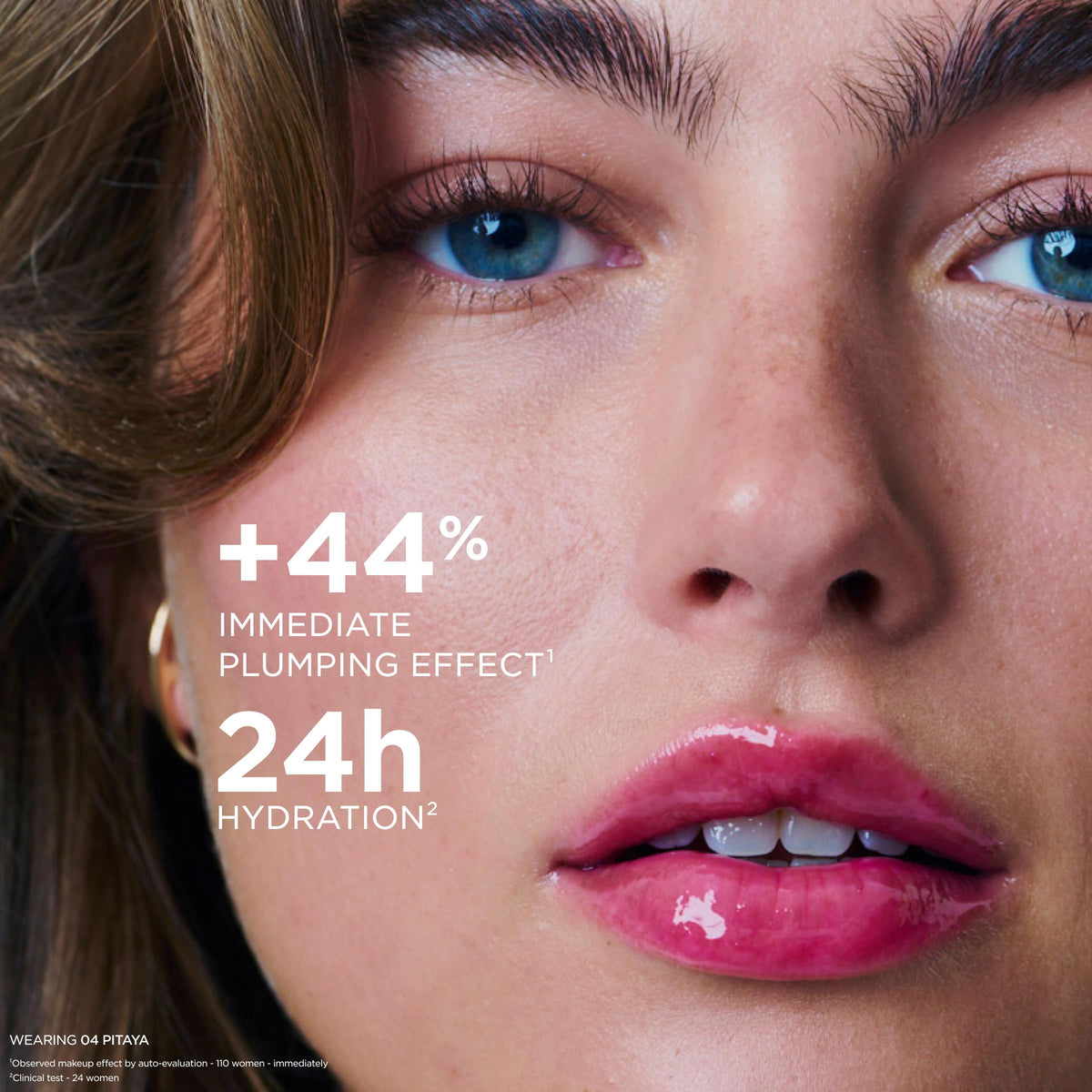 CLARINS on lips lifestyle image showing hydration and polished look benefit