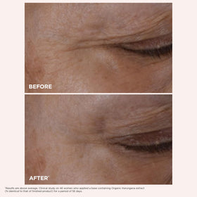 clarins total eye lift organic harungana extract close-up highlighting natural active