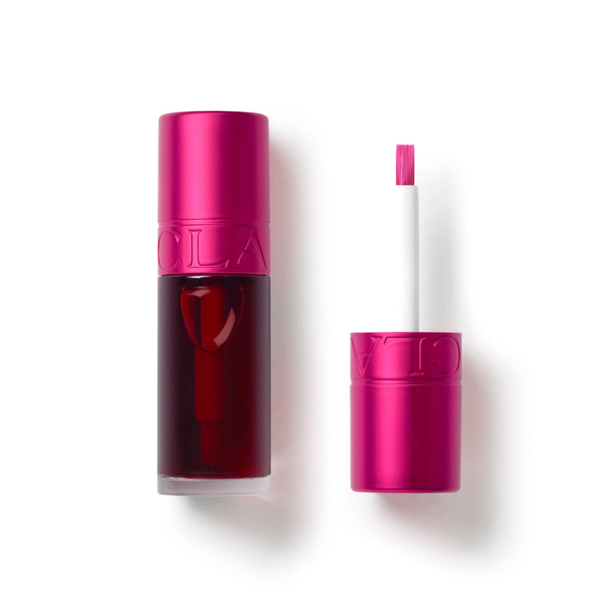 Clarins front packaging showing shade 04 Violet Water and product benefit