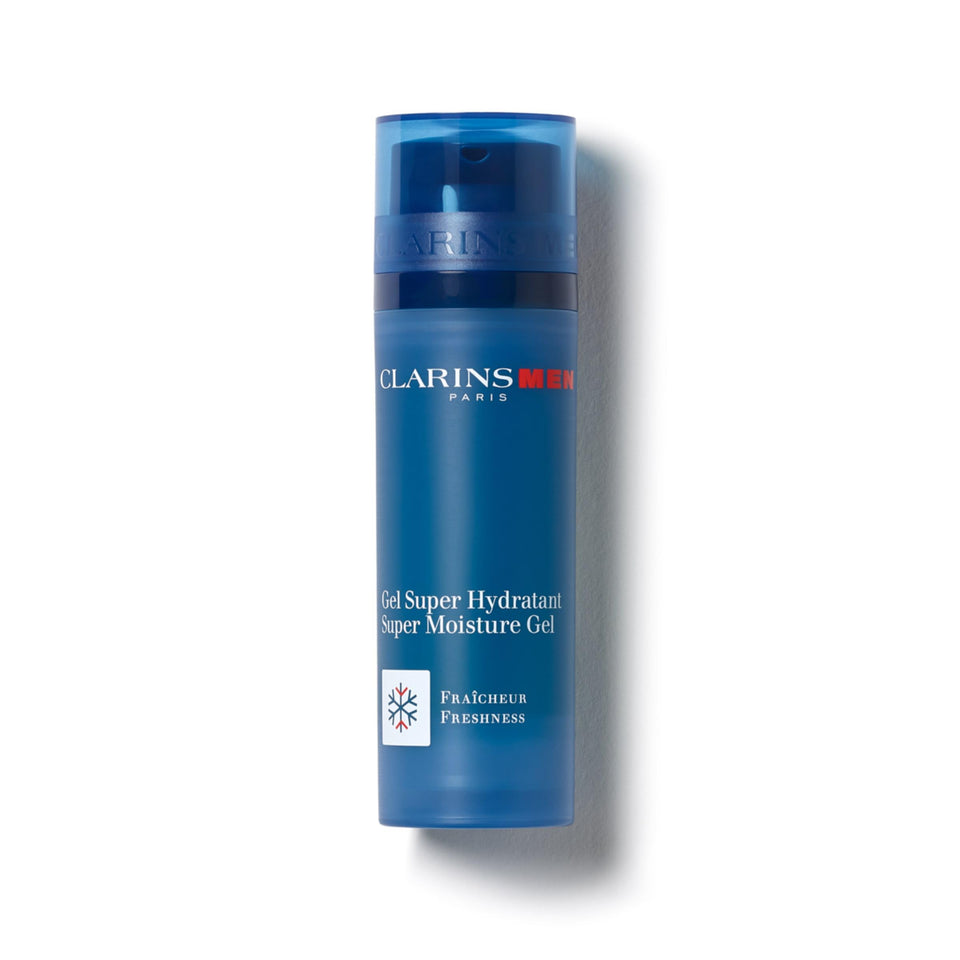 CLARINS front tube shot showing sleek packaging and product identity