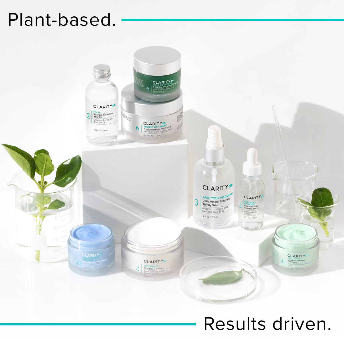 ClarityRx on bathroom counter with towel showing daily routine convenience and neat display