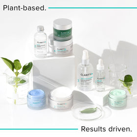 ClarityRx on bathroom counter with towel showing daily routine convenience and neat display