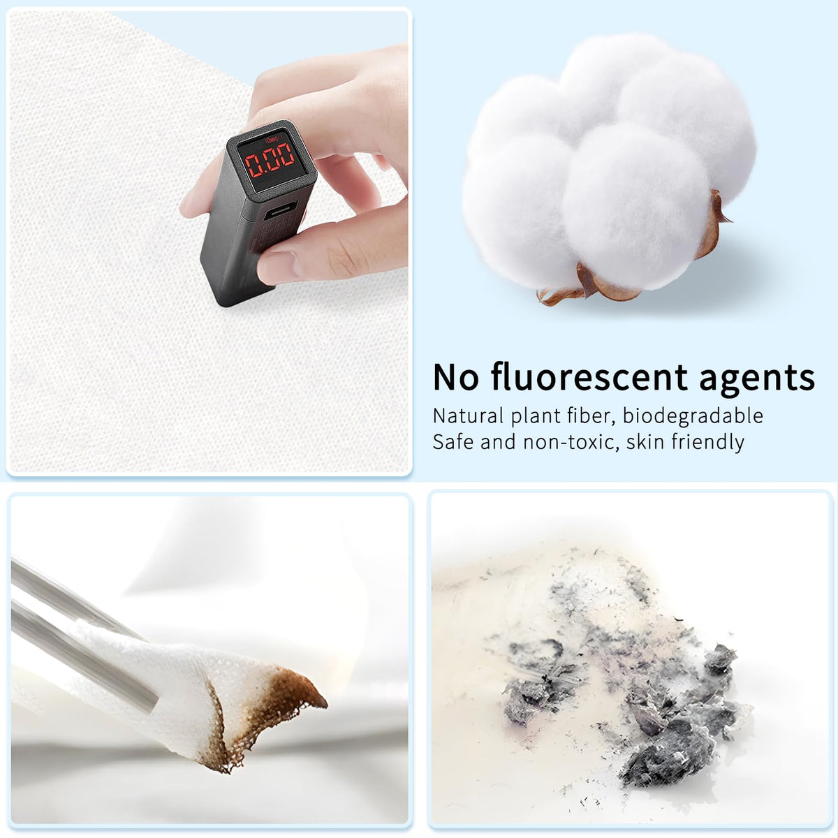 classycoo salon use demonstration showing gentle facial wipe