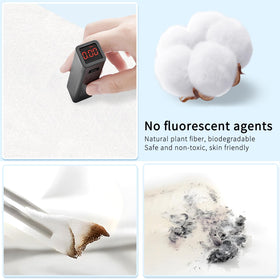 classycoo salon use demonstration showing gentle facial wipe