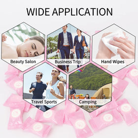 Classycoo tablet being dipped in water showing quick expansion benefit