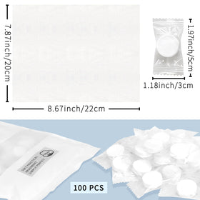 classycoo tablet in water activating and expanding for instant use