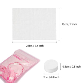 Classycoo towel in hand usage showing convenient on-the-go cleaning