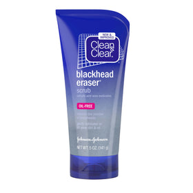 Clean & Clear front packaging showing product and claims for clearer skin