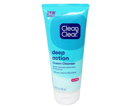 Clean & Clear front packaging showing two 6.5 oz tubes and convenience